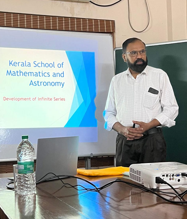 Seminar on “Madhava Sangamagrama and the Studies on Infinite Series in Medieval Kerala” dated 29/08/2024