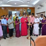 Dr. Suresh C. H, Director SRIBS, Inaugurating two-day national conference on energy materials and environment(EME-2024) co-sponsored by KSCSTE at Catholicate College, Pathanamthitta.